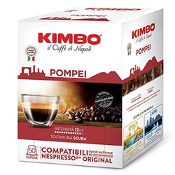 kimbo pompei nespresso